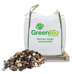 Ærtesten 8-16 mm, brunmix - 1000 kg