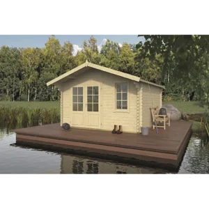 Antonio - Bjælkehytte - 12,9 mÂ²