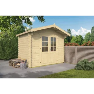 Atlanta Bjælkehytte 28 mm - 400201N - 5,9 mÂ²