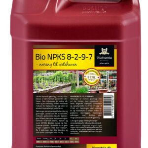 BioNutria NPKS 8-2-9-7 Gødning - 5 liter