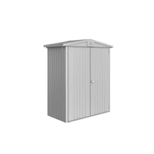 Biohort Europa Redskabsrum 1 Sølv Metallic