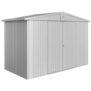 Biohort Europa Redskabsrum 4A Sølv Metallic