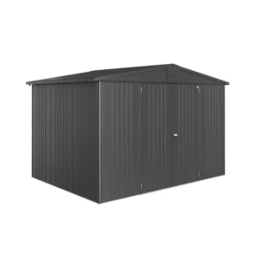 Biohort Europa Redskabsrum 5 Mørke Grå Metallic