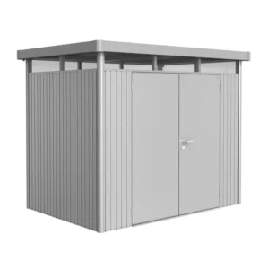 Biohort Highline H2 Dobb. Dør Sølv Metallic Redskabsrum