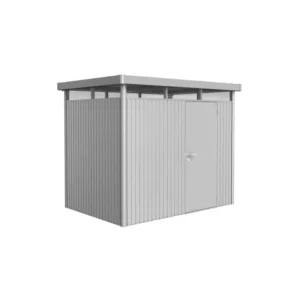 Biohort Highline H2 Enk. Dør Sølv Metallic Redskabsrum