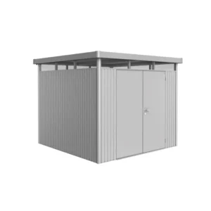 Biohort Highline H4 Dobb. Dør Sølv Metallic Redskabsrum