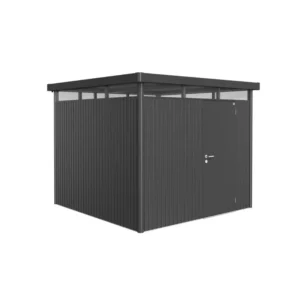 Biohort Highline H4 Enk. Dør Mørkegrå Metallic Redskabsrum