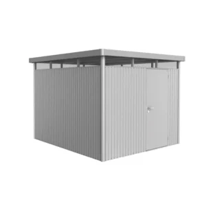 Biohort Highline H5 Enk. Dør Sølv Metallic Redskabsrum