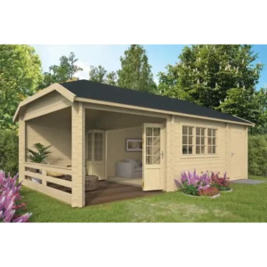 Corpus Christi med baldakin Bjælkehytte - 44 mm - 400712N - 31,5 mÂ²