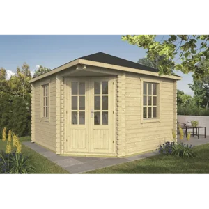 Demis - Bjælkehytte - 9,8 mÂ²