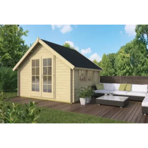 Denver Bjælkehytte 28 mm - 400535N - 10,5 mÂ²