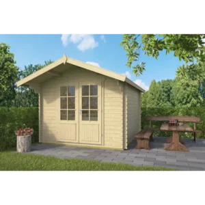 Detroit Bjælkehytte 28 mm - 400350N - 9 mÂ²