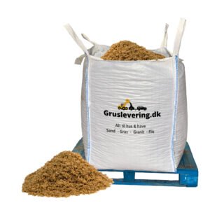 Faldsand 0/2mm - Frit leveret i hele DK