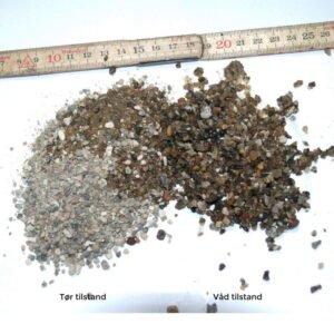 Filtergrus, 2-4 mm - 1000 kg.