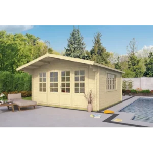 Fort Collins Bjælkehytte - 58 mm - 407004N - 19,36 mÂ²