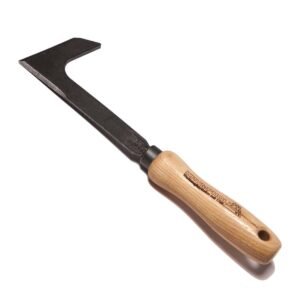 Fugerenser med håndtag i asketræ - 28 cm