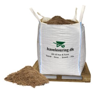 Fugesand 0/2mm - Frit leveret i hele Danmark.