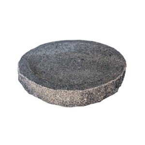 Fuglebad mørk granit Ø30 cm