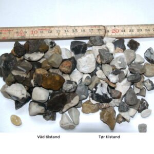 Grå perlesten, 8/16 mm - 1000 kg.