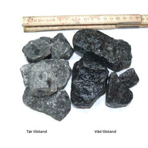 Granitskærver Sort 32/64 - bigbag á 1000 kg.