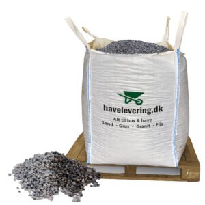 Granitskærver, grå 18-25 mm - Gratis fragt i hele DK