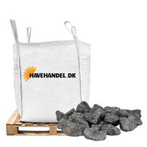 Granitskærver, sort 32-64 mm.