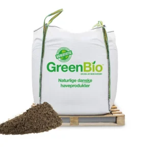GreenBio Topdressing til leret jord - Bigbag á 1000 liter