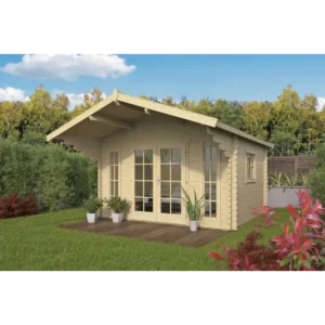 Greenville Bjælkehytte - 44 mm - 400768N - 12,16 mÂ²