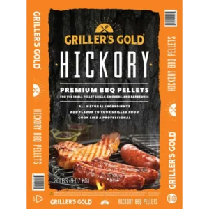 Griller's Gold Hickory Træpiller - 9 kg