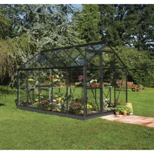 Halls Drivhus Popular 106 sort m/3 mm glas - F09579