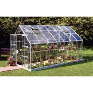 Halls Magnum 148 11,5mÂ² Drivhus med 3 mm hærdet glas inkl. fundament - F09871