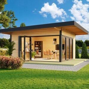 Hjemsted Eksklusiv XL anneks/havehus model 11 i ubehandlet på 19m2