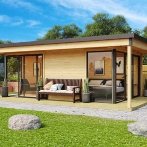 Hjemsted Eksklusiv anneks/havehus model 6 i ubehandlet på 22,8m2