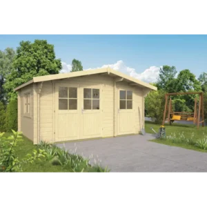 Honolulu Bjælkehytte 34 mm - 407236N - 13,5 mÂ²