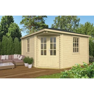 Indio Bjælkehytte - 44 mm - 400780N - 16 mÂ²