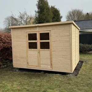 Karup model 2 redskabsskur umalet på 9,7m2