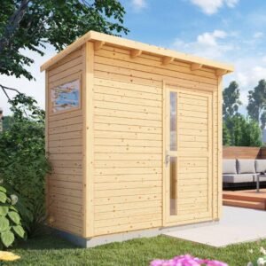 Kassel 1 redskabsskur i ubehandlet på 2,7m2