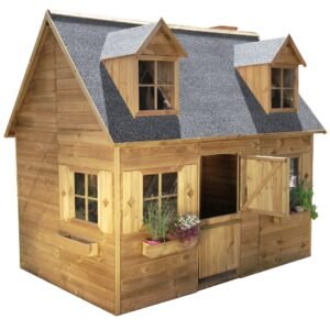 Legehus Karl med hems, skorsten og karnapper - Sølvklasse