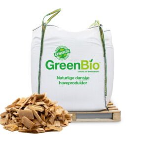 Lys træflis - 1500 liter