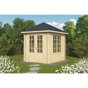 McAllen Bjælkehytte 34 mm - 400736N - 11,1864 mÂ²