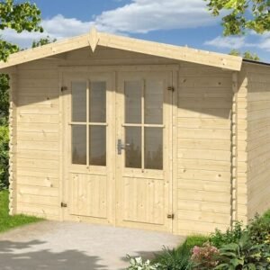 Miami redskabsskur på 6,43m2