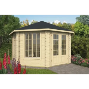 Modesto Bjælkehytte - 44 mm - 400761N - 17,4724 mÂ²