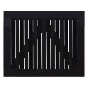 Nagano enkeltlåge sort 100x80cm (BxH)