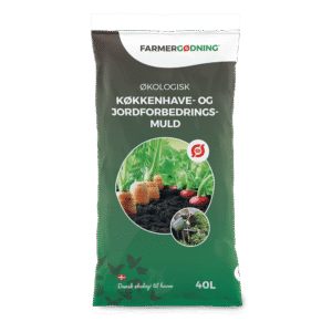 Økologisk Køkkenhave- og jordforbedring - 40 liter