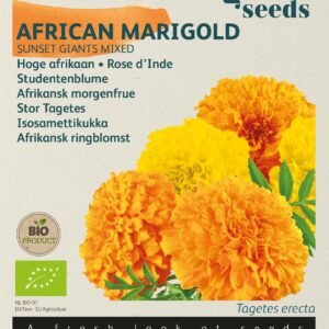 Økologisk Tagetes frø "Sunset Giants Mixed"