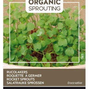 Økologiske rucolaspirer, frø