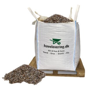 Perlesten blandede 4/8 mm. Frit leveret i hele Danmark.