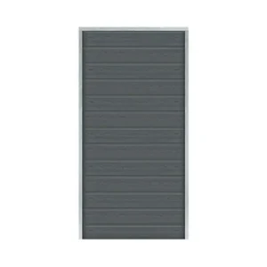 Plus Artura hegn 90x175cm - 90x175cm - Skifergrå struktur - 175310-1