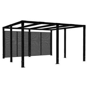 Plus Cubic Pergola inkl. Tokyo hegn - 387x387 x217 - 179097-15