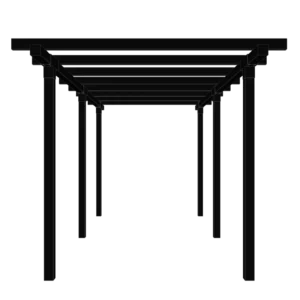 Plus Dobbelt pergola 2 moduler - 476x238x226 - 179094-15